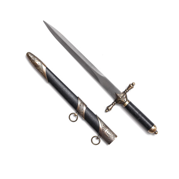 19th Century military rifle powder flask for a Jaeger